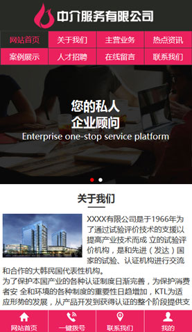广州电脑网站模板